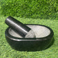 Small oval Mortar and Pestle