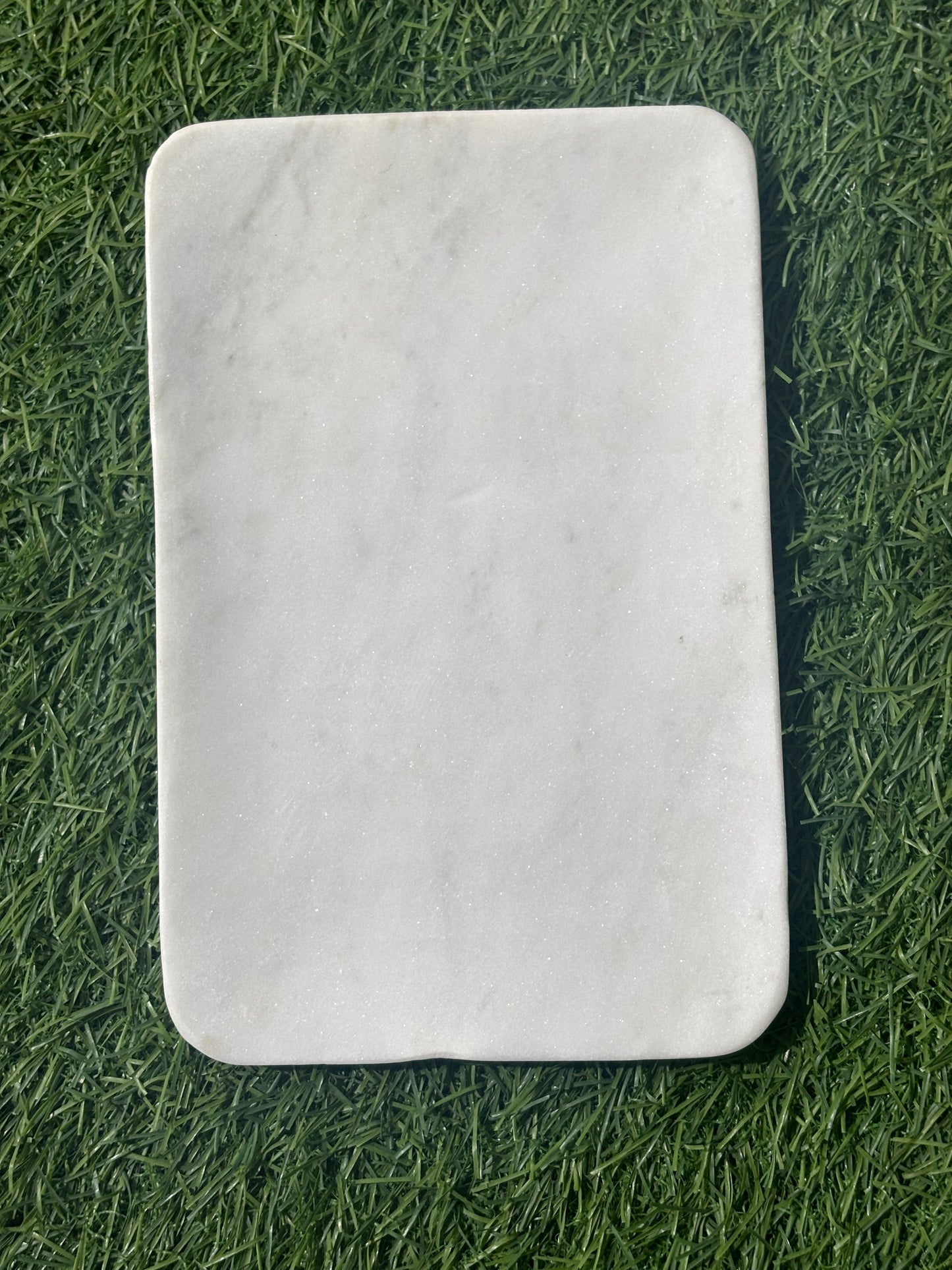 6inch White Marble Plate