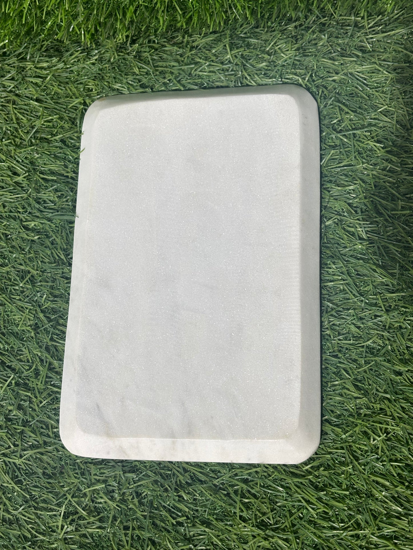 6inch White Marble Plate