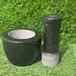 Small Black Granite Mortar and Pestle