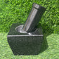 Small Square Black Granite Mortar and Pestle
