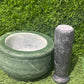 Green Marble Mortar and Pestle