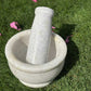 Marble mortar and Pestle