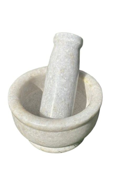 Marble mortar and Pestle
