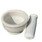 Marble mortar and Pestle